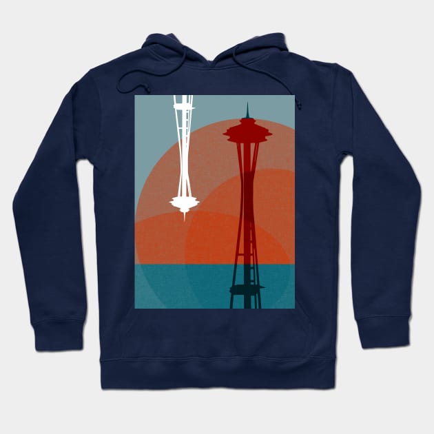 Summer in Seattle III Hoodie by The Calvarium